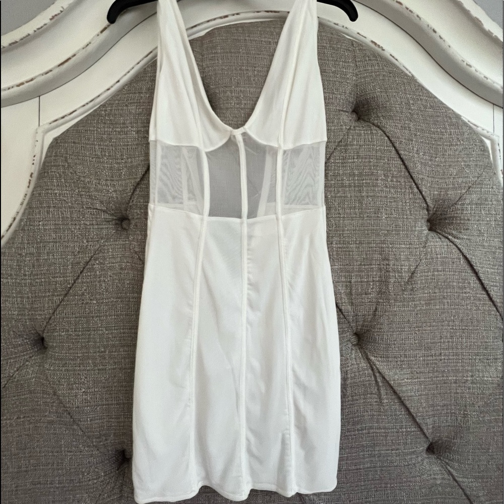 White short dress, never worn.